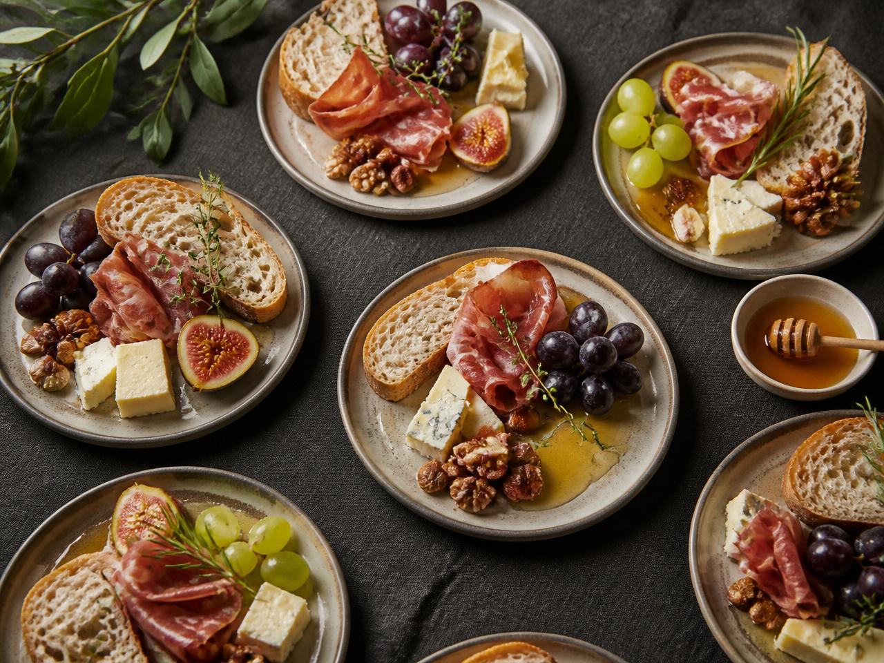 Charcuterie et fromages fins